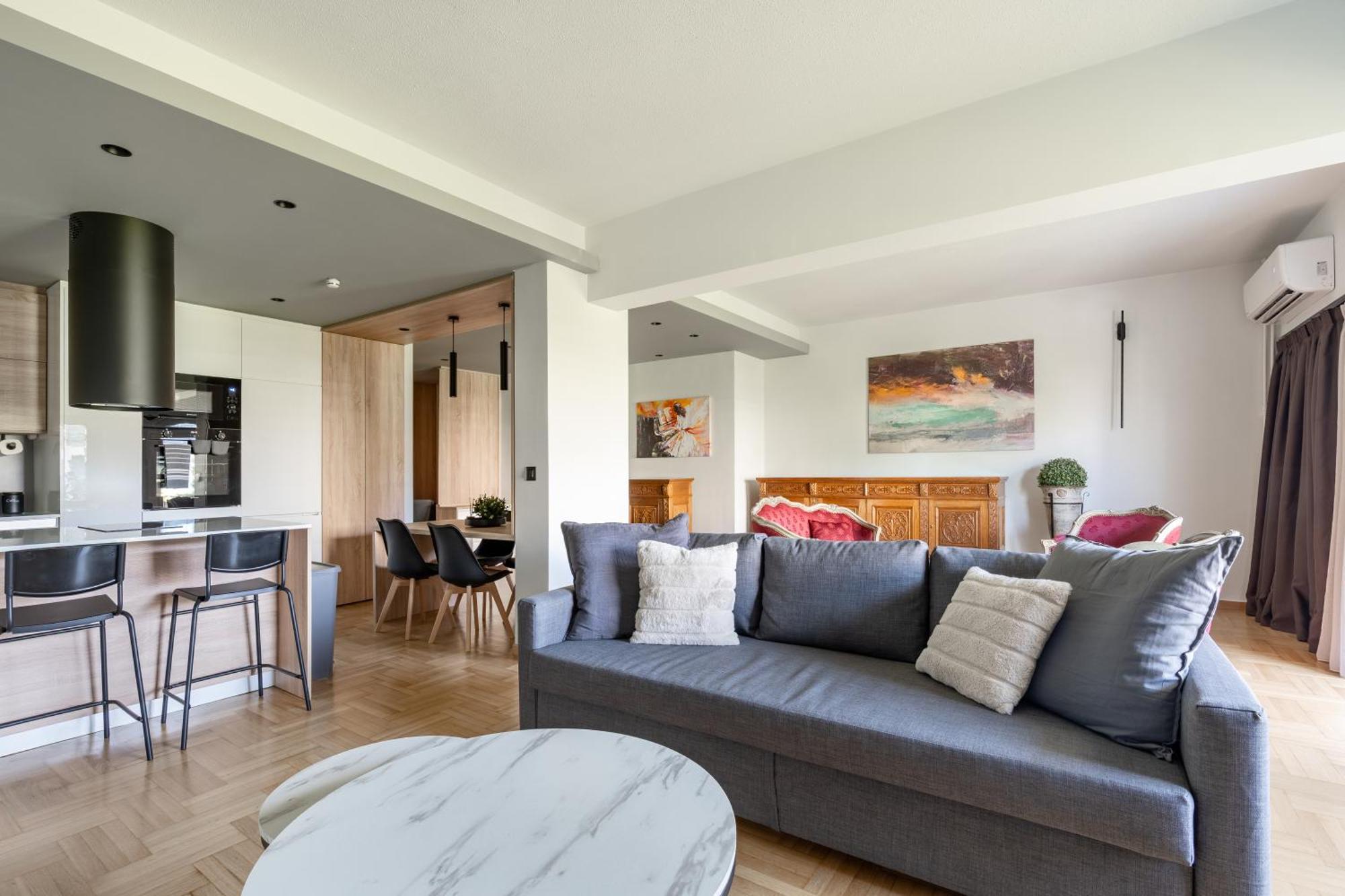 Athena Blue Lux Apartments 2Br 2Ba With City Skyline View, Near Kolonaki Athén Kültér fotó